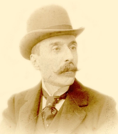 Foto de Eça de Queirós em 1893.