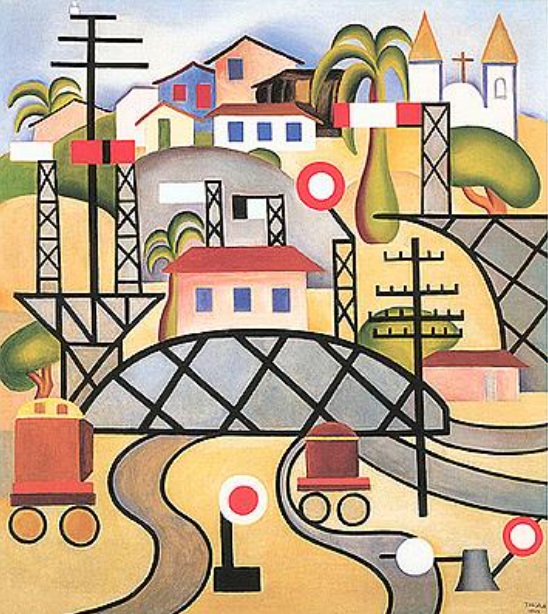Quadro EFCB de Tarsila do Amaral
